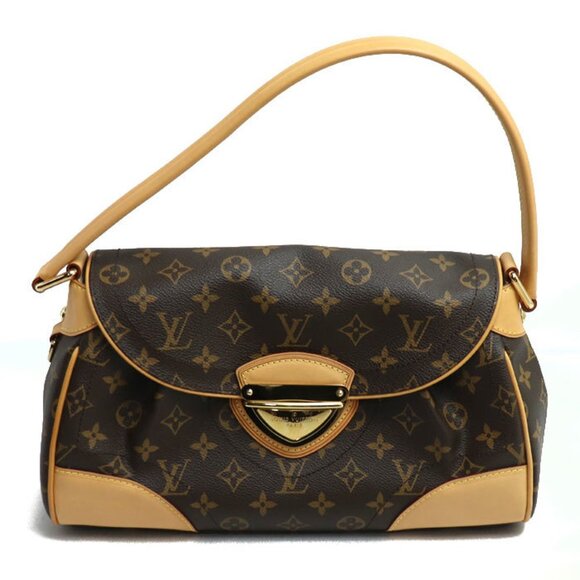LOUIS VUITTON Brown Monogram Shoulder Bag - Picture 1 of 7